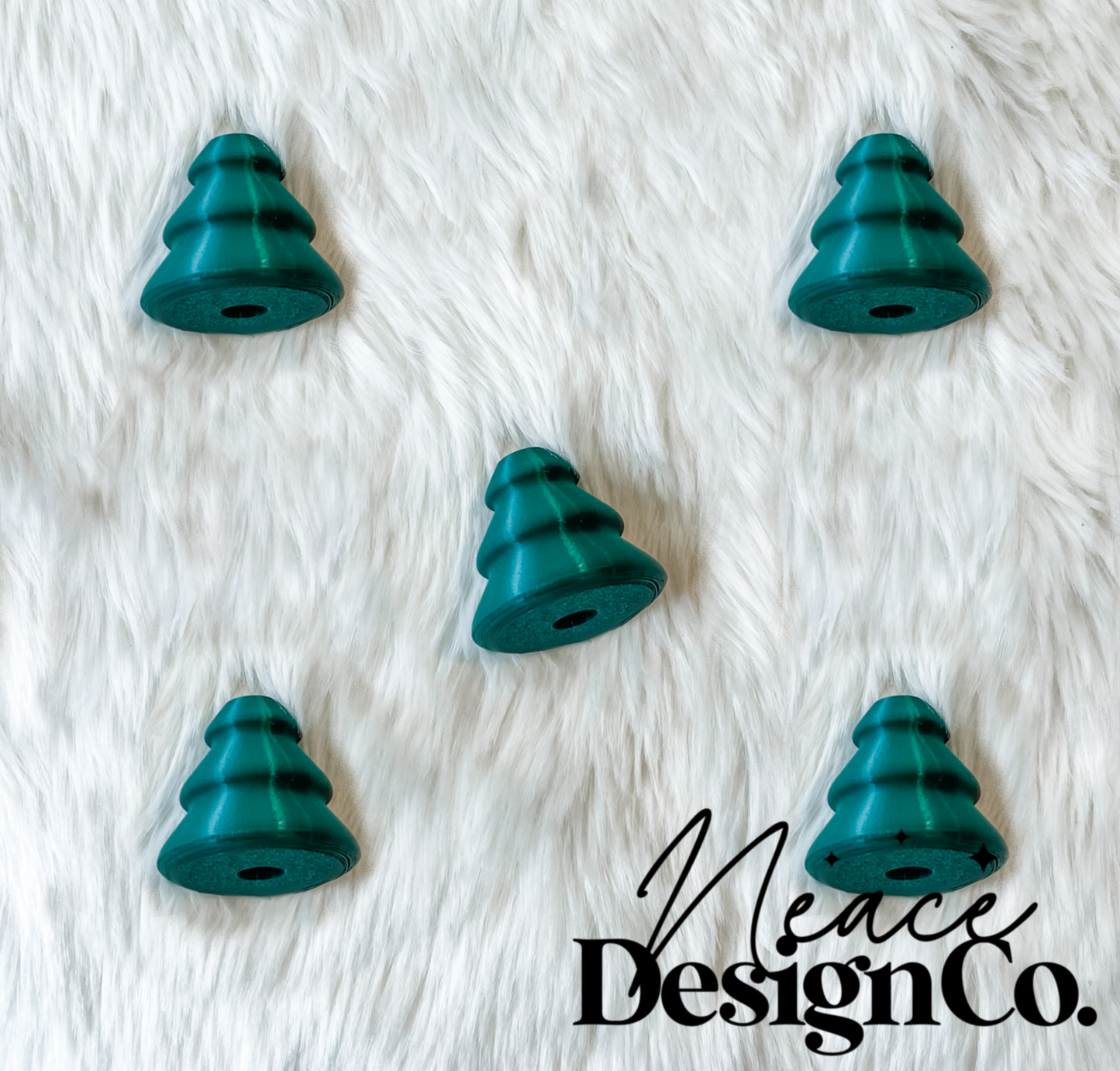 Christmas Tree 3D Straw Topper