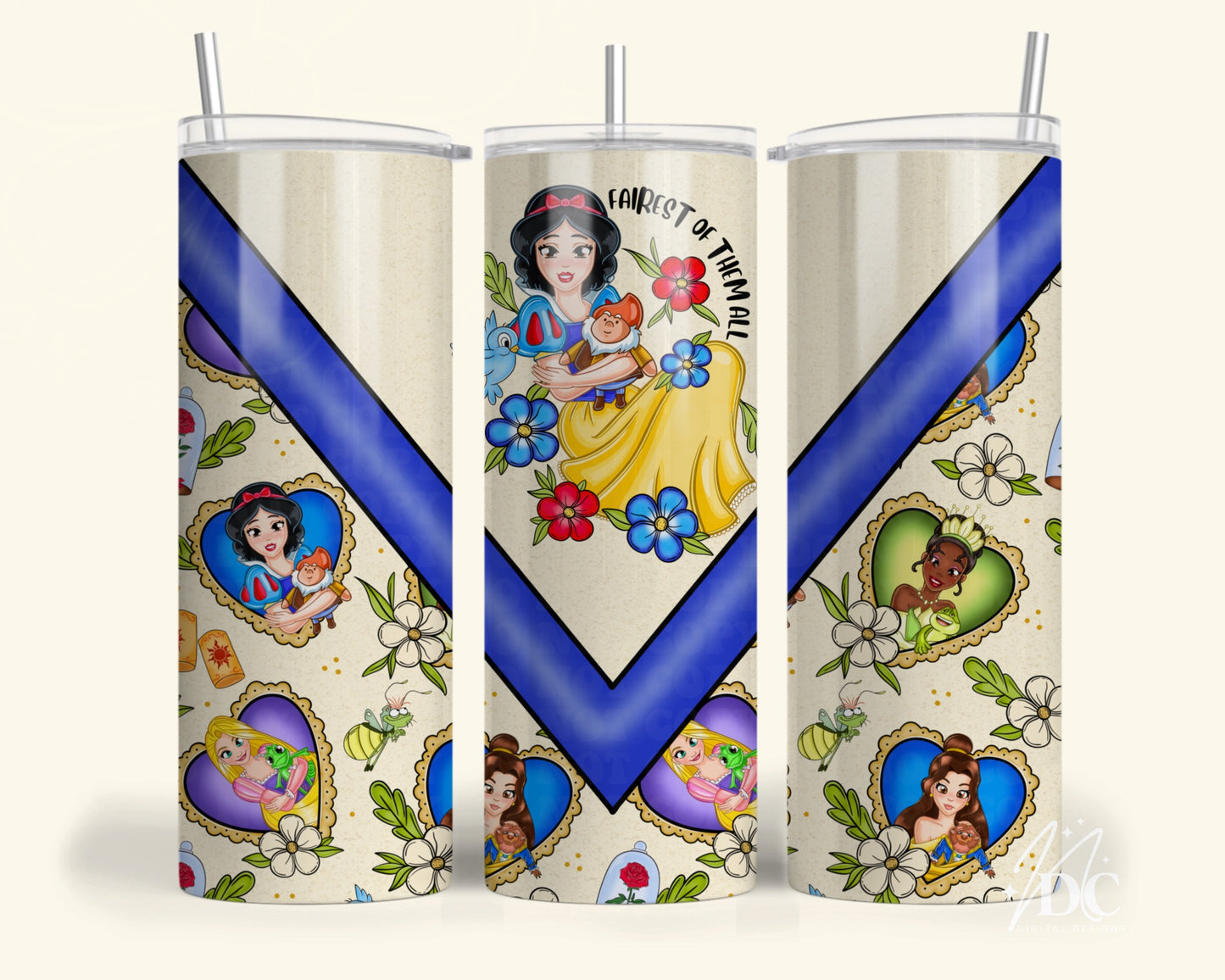 Fairest of Them all Tumbler Digital PNG