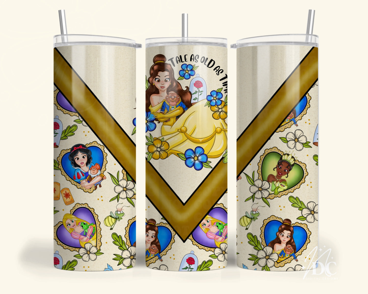 Tale as Old as Time Tumbler Digital PNG