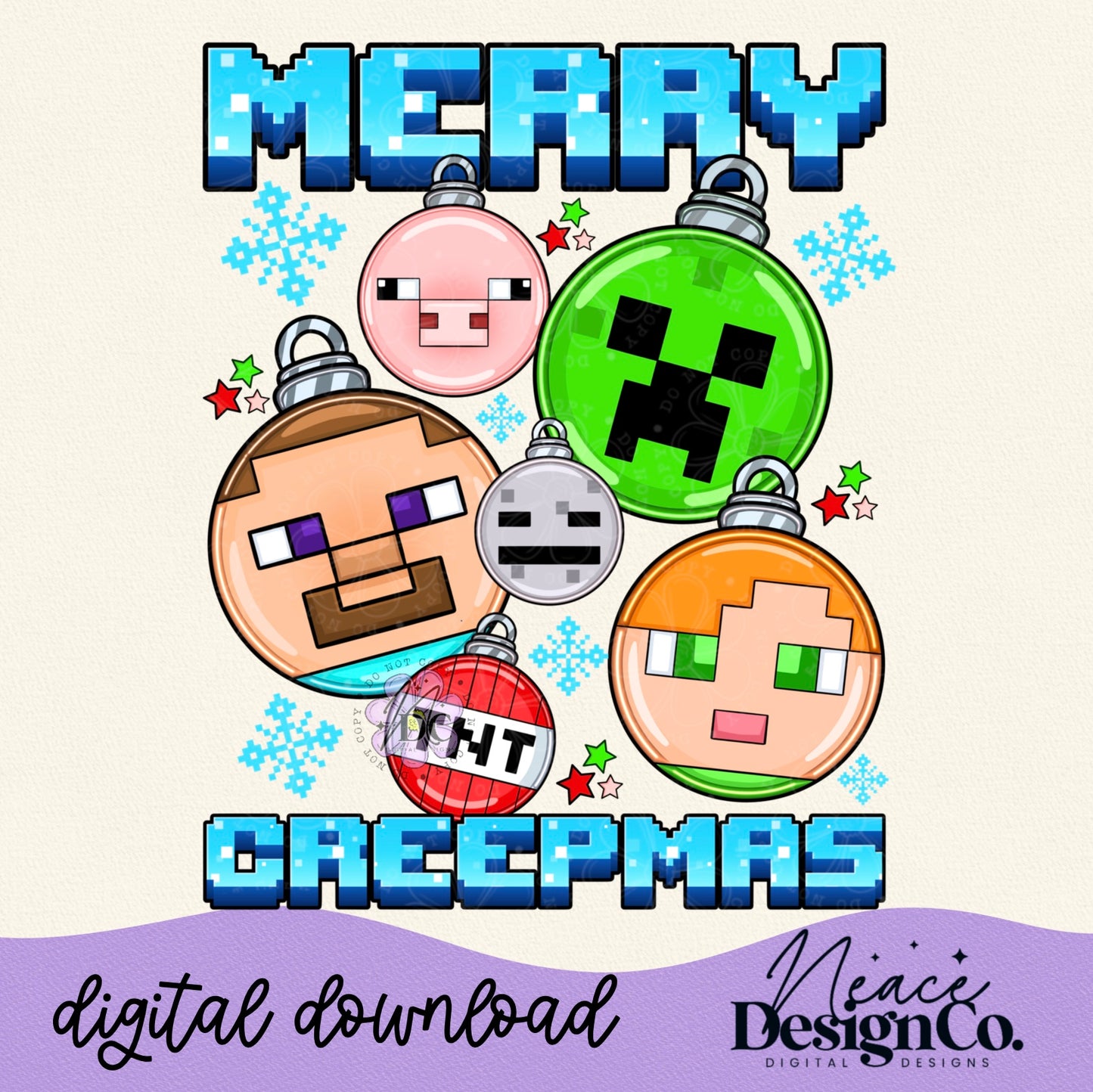 Merry Creepmas Digital PNG