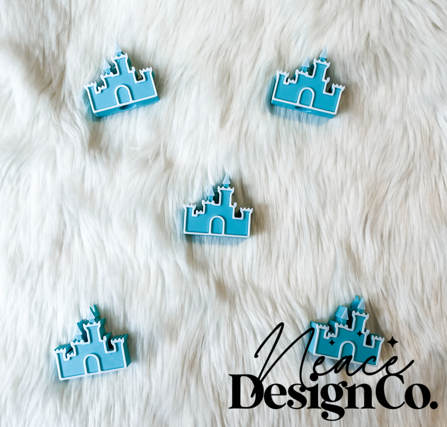 Magic Castle 3D Straw Topper