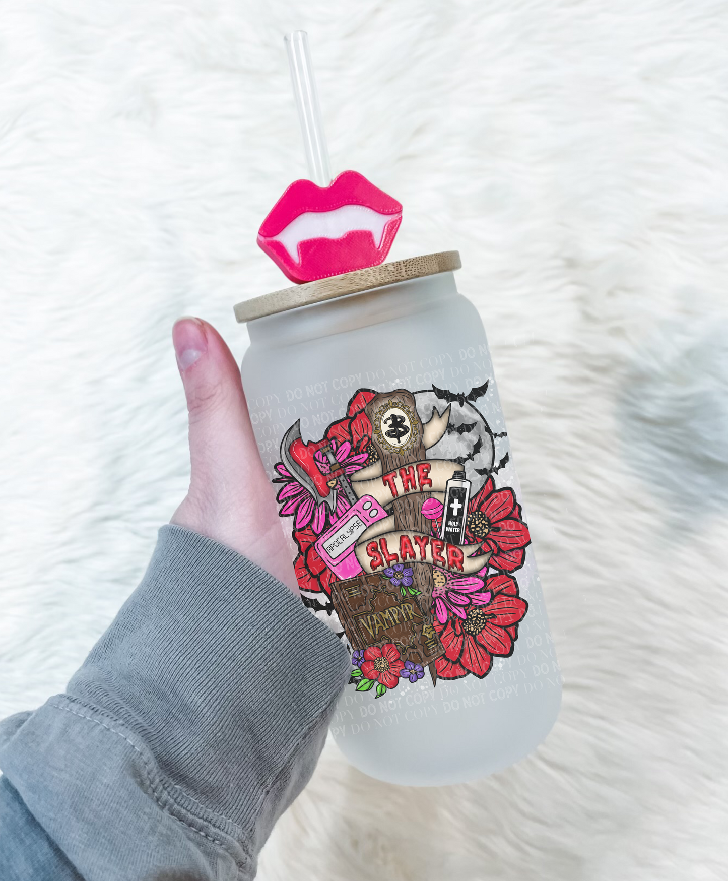 Vampire Fangs Mixed Pack 3D Straw Topper