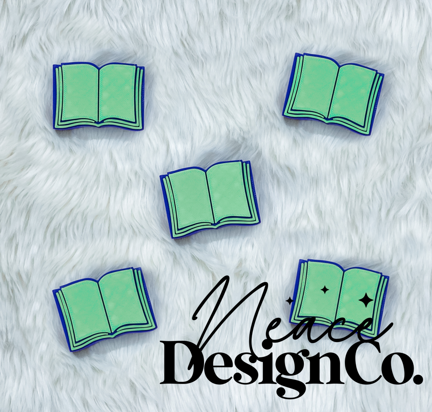 Goosebumps Open Book 3D Straw Topper