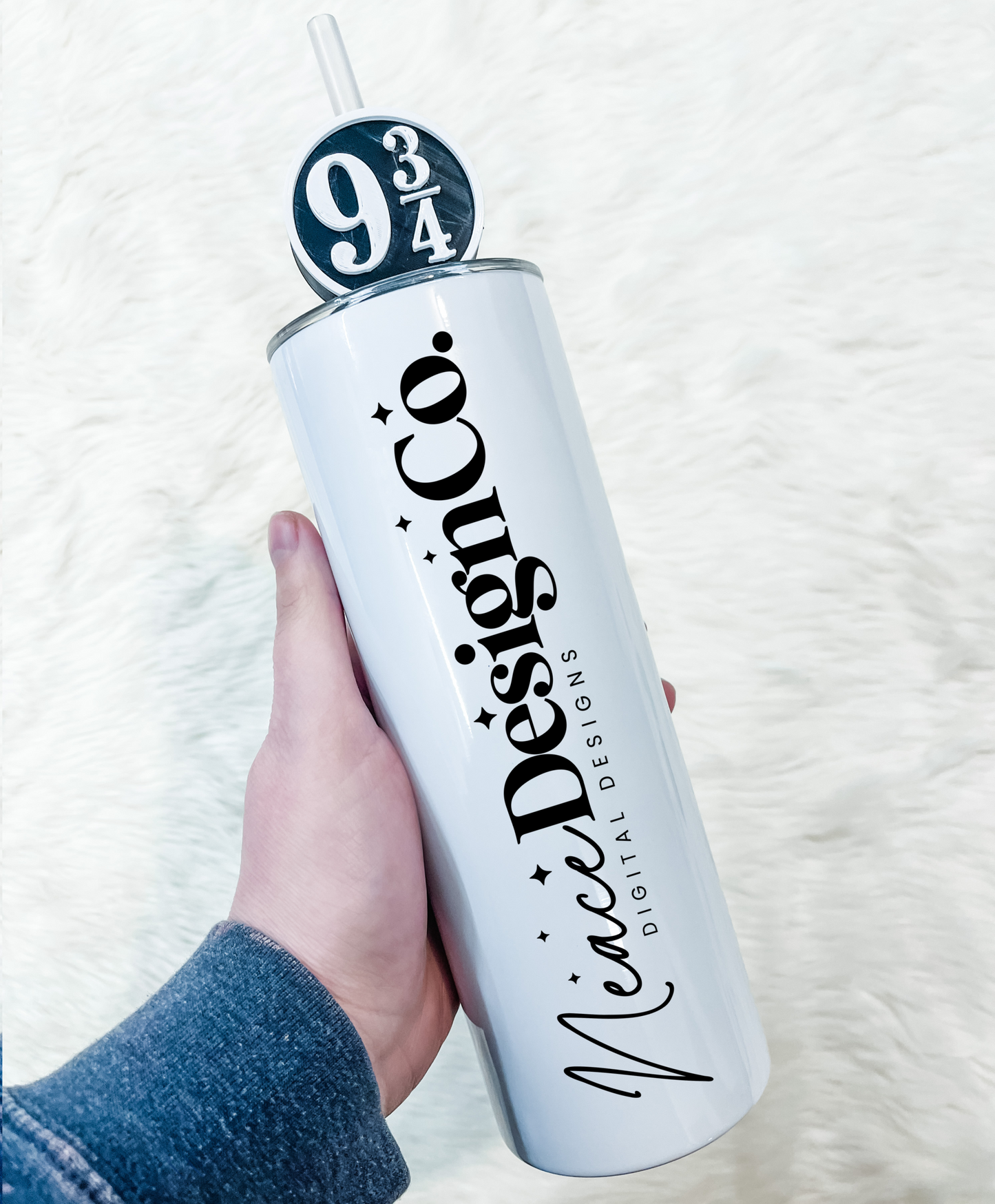 9 3/4 Magical 3D Straw Topper