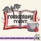 Romantasy Reader Digital PNG