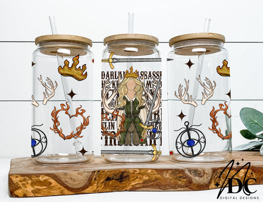 TOG Fireheart Glass Can Wrap Digital PNG