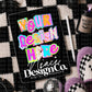 iPad Digital Mockup Spooky Checkered Digital Download