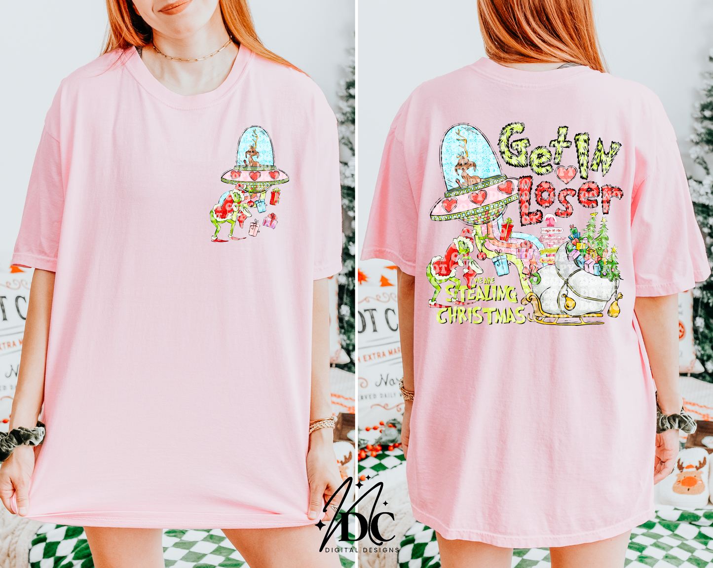 Lisa Frank Christmas Collab w/Sissy's Doodles