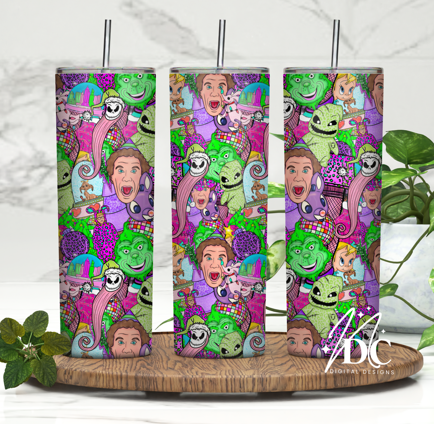 Lisa Frank Christmas Collab w/Sissy's Doodles