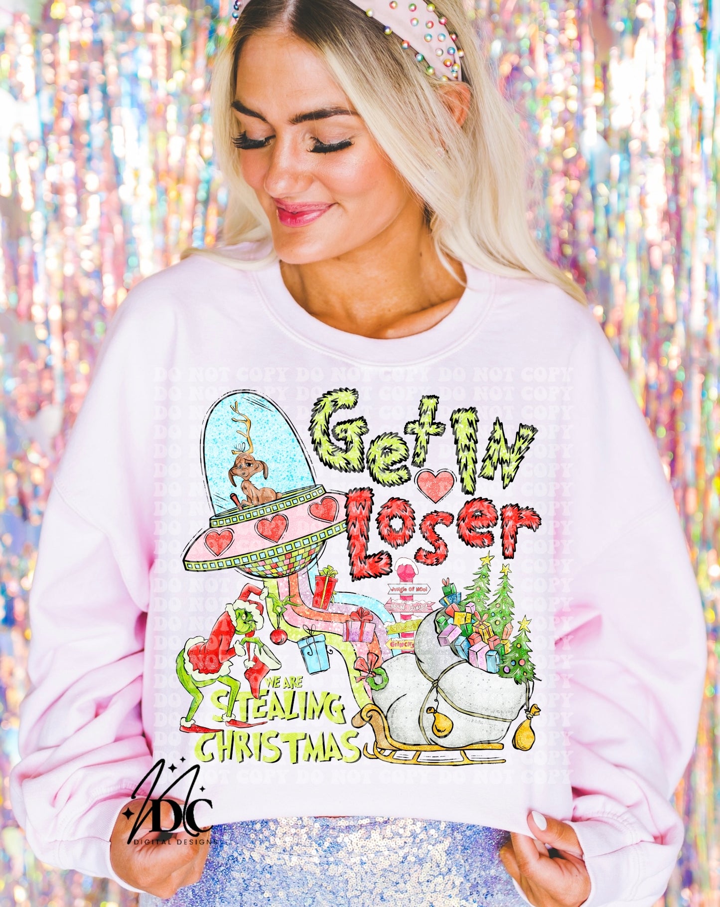 Lisa Frank Christmas Collab w/Sissy's Doodles