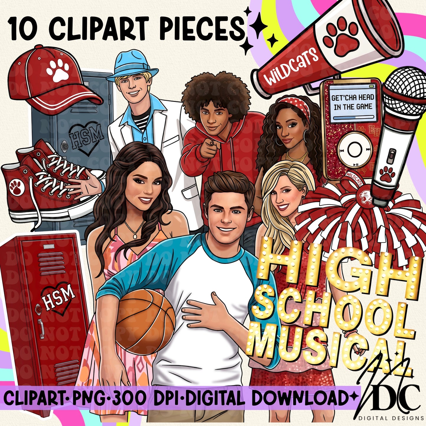 HSM Digital Clip Art