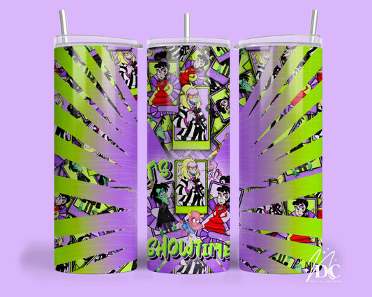 It's Showtime Tarot Tumbler Digital PNG
