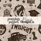 Twilight Brown Seamless Pattern Digital PNG