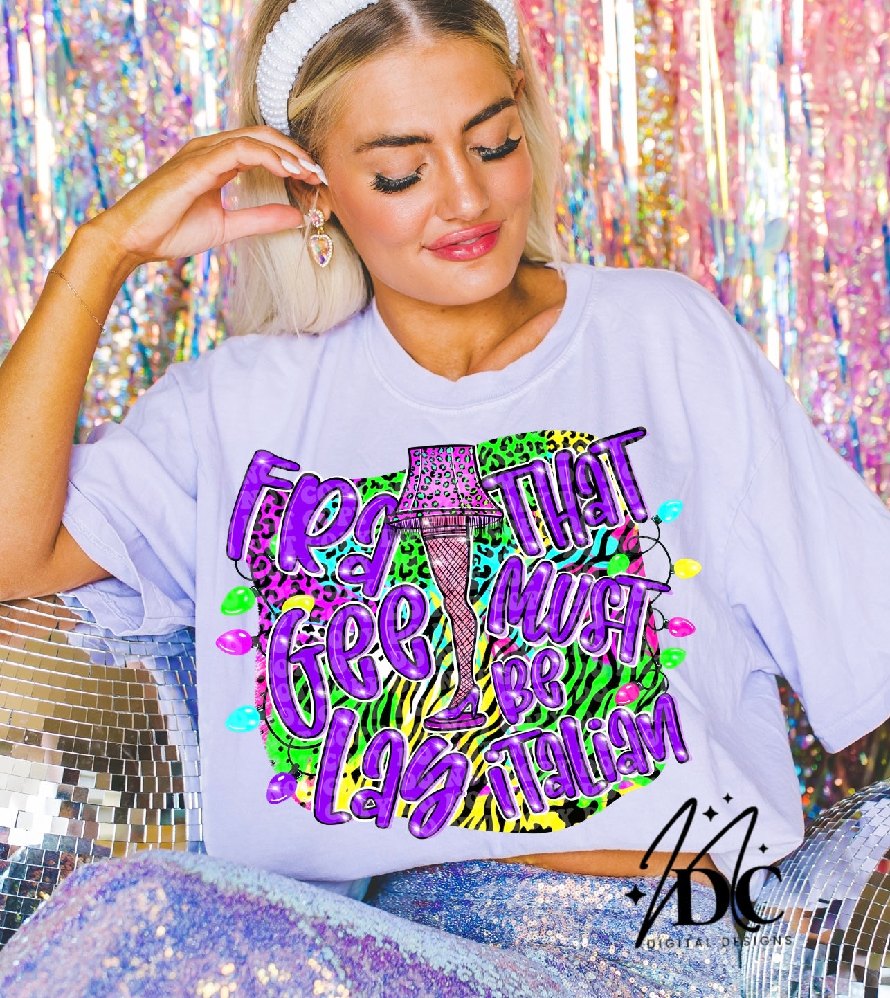 Lisa Frank Christmas Collab w/Sissy's Doodles