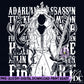 TOG Aelin Fireheart Distressed Digital PNG