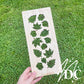 Fall Leaves Bleaching Stencil