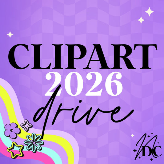 2026 Clip Art Digital Design Drive