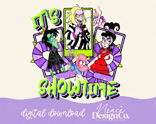 It's Showtime Tarot Digital PNG