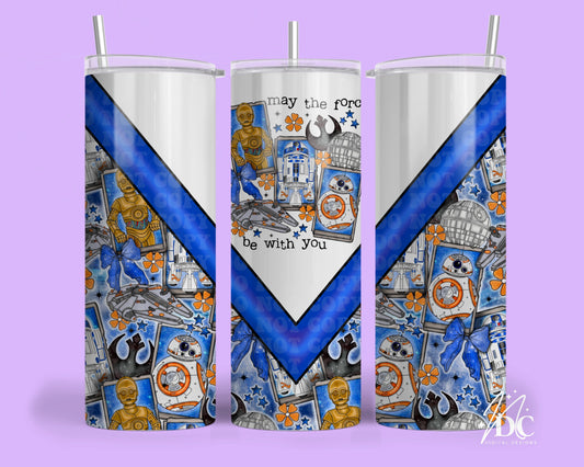 May the Force be With You Tumbler Digital PNG