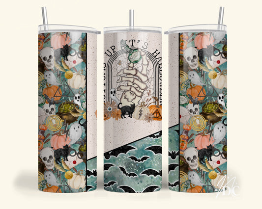 Bottoms Up It’s Halloween Polyjuice Tumbler Digital PNG