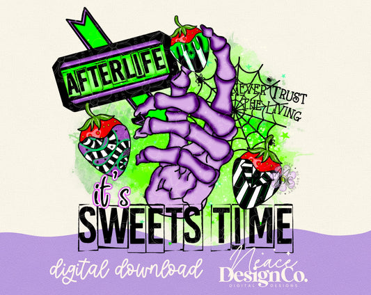 It’s Sweets Time Beetlejuice Digital PNG