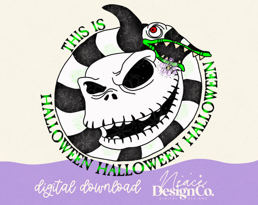 Beetlejack This is Halloween Digital PNG