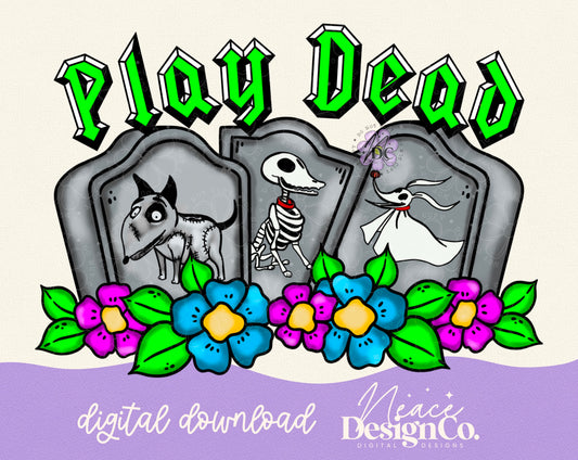Play Dead Ghost Dogs Digital PNG