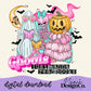 Ghouls Just Wanna Read Books Digital PNG