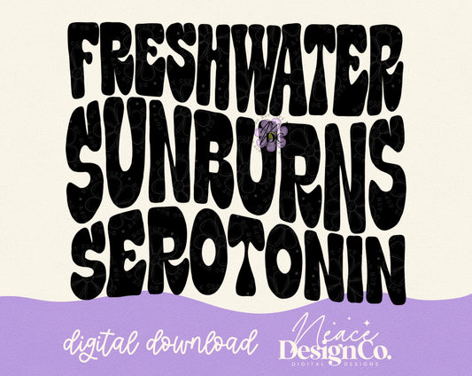 Freshwater Sunburn Serotonin Digital PNG