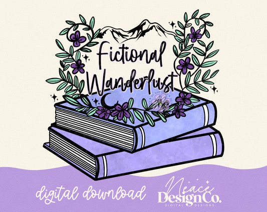 Fictional Wanderlust Digital PNG