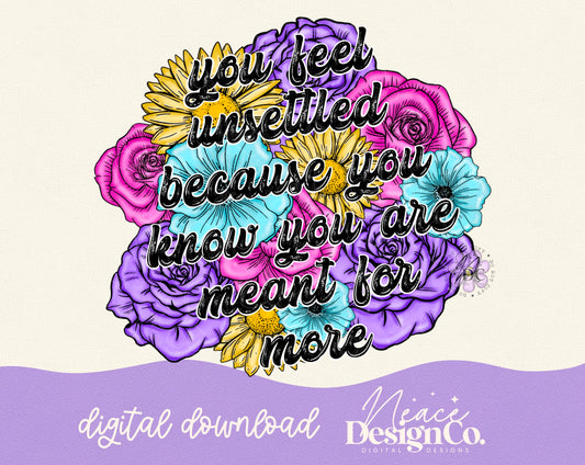 Meant for More Digital PNG