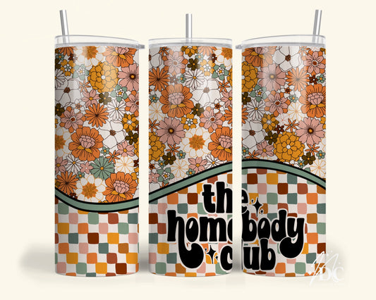 The Homebody Club Tumbler Digital PNG