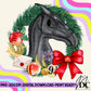 Christmas Thestral Digital PNG