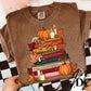 Fall Book Stack Digital PNG