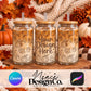 Fall Libby Three Glass Can Wrap Mockup Digital Download