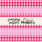 Pink Glitter Gingham Seamless Digital PNG