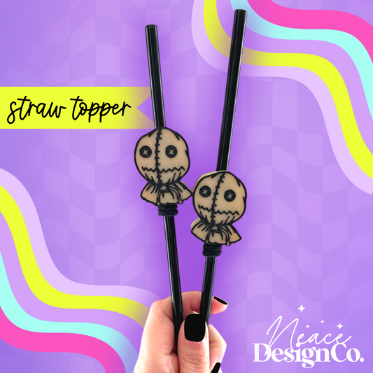 Sam 3D Straw Topper