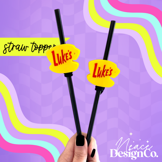 Luke's Coffee Mug 3D Straw Topper