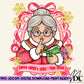 Santa Doesn't Know I Read Smut Digital PNG