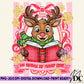 Too Naughty for Reindeer Games Digital PNG