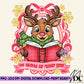 Too Naughty for Reindeer Games Digital PNG