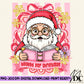 Booked for Christmas Digital PNG