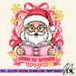 Booked for Christmas Digital PNG
