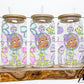 Princess Tiana Bow Collage Glass Can Wrap Digital PNG