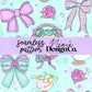 Character Bow Collage Solo Bundle