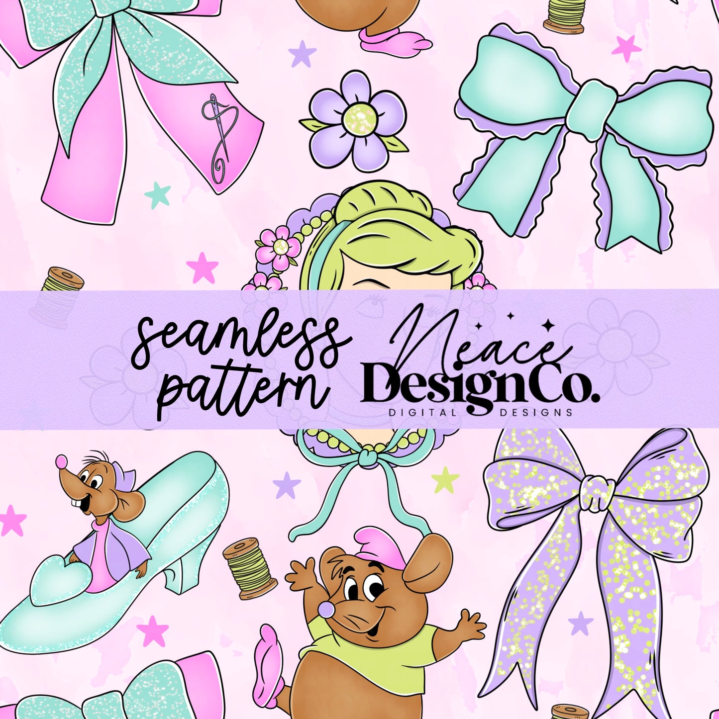 Character Bow Collage Solo Bundle