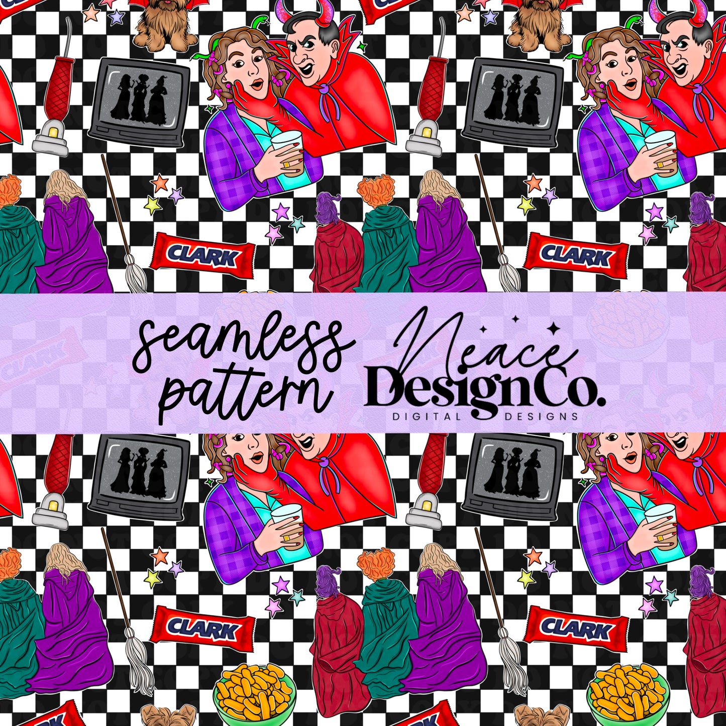 HP You see the Snakes in her Hair Seamless Digital PNG