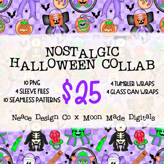 Nostalgic Halloween Collab X Moon Made Digitals