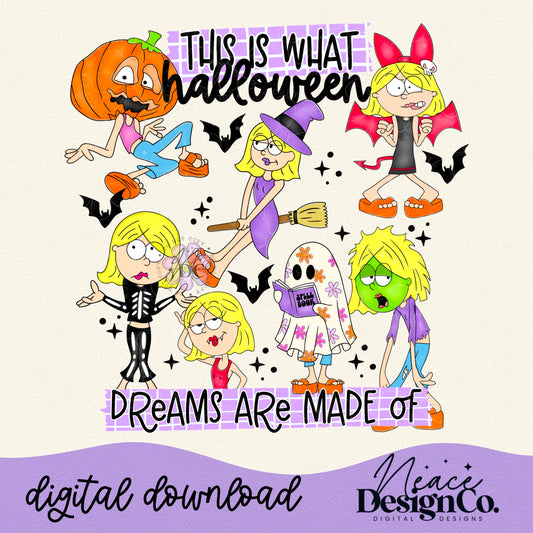 What Halloween/Spooky Dreams are Made of Digital PNG