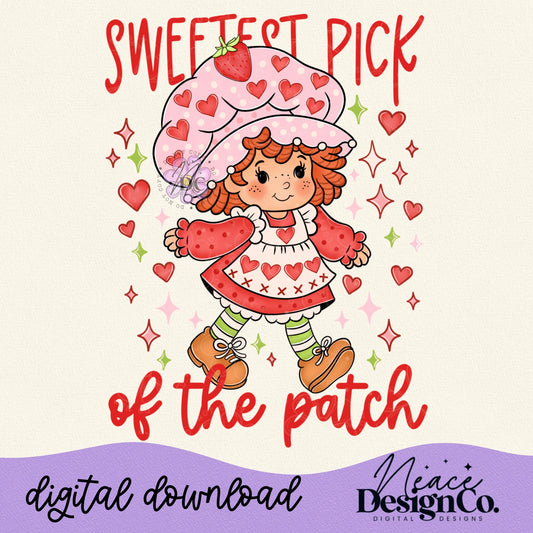 Sweetest Pick of the Patch Digital PNG